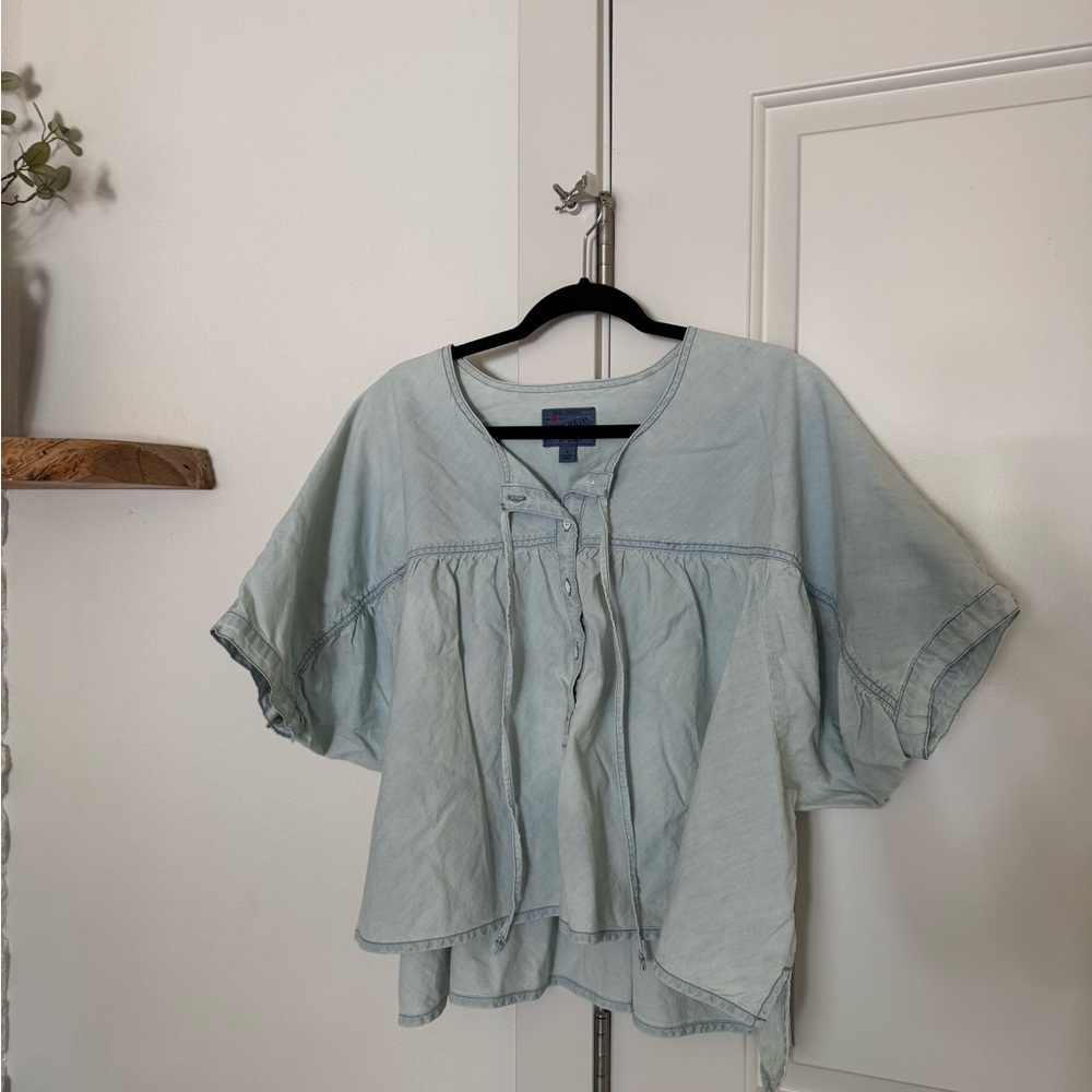 Lucky Brand Chambray top